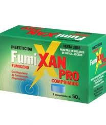 Fumixan Pro Insecticida Pastilla Fumígante ciper. 3% X 50g C.28464