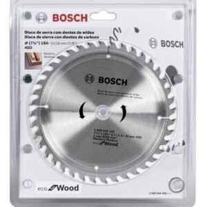 Hoja Sierra Circular Bosch 7 1/4″ 184mm 40 Dientes  c.2608644330