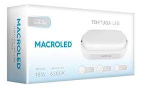 Tortuga Macroled 18w Led Intemperie Exterior Oval C.10452