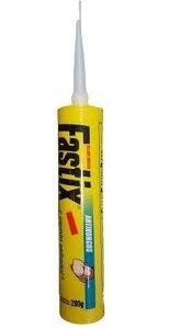 Fastix Sellador Antihongos Cartucho 280g Transparente/Blanco/Negro