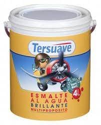 Esmalte Acuoso Tersuave Multiprop Sec Rápido Blanco Brillante 1/2 L