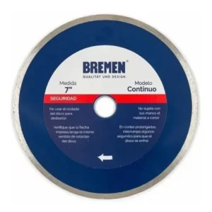 Bremen Disco Diamantado 7` Continuo 4528